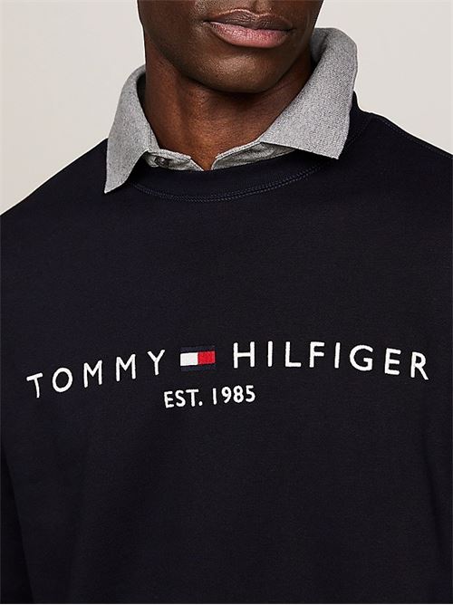 tommy logo sweatshirt TOMMY HILFIGER | MW0MW11596DW5